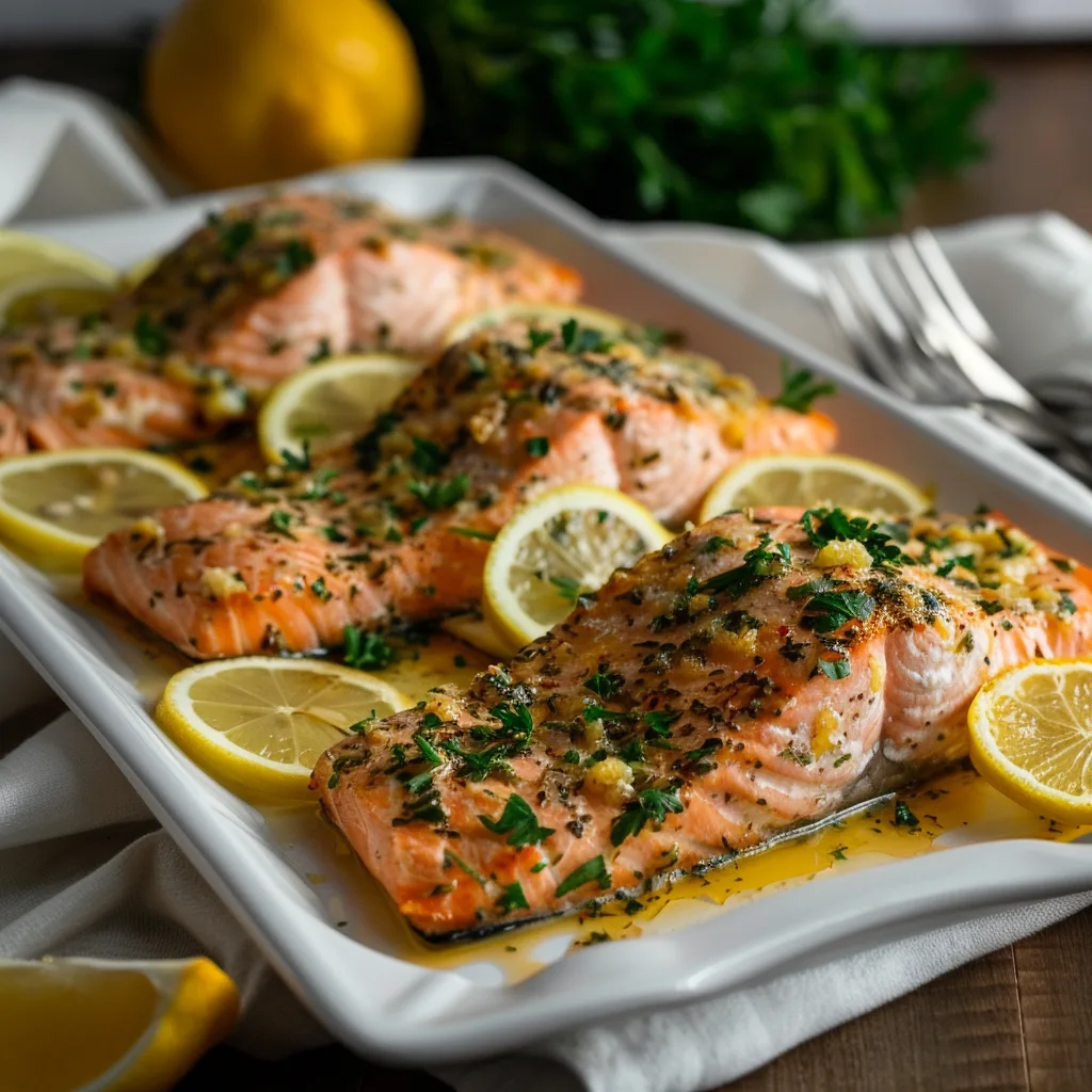 lemon herb salmon
